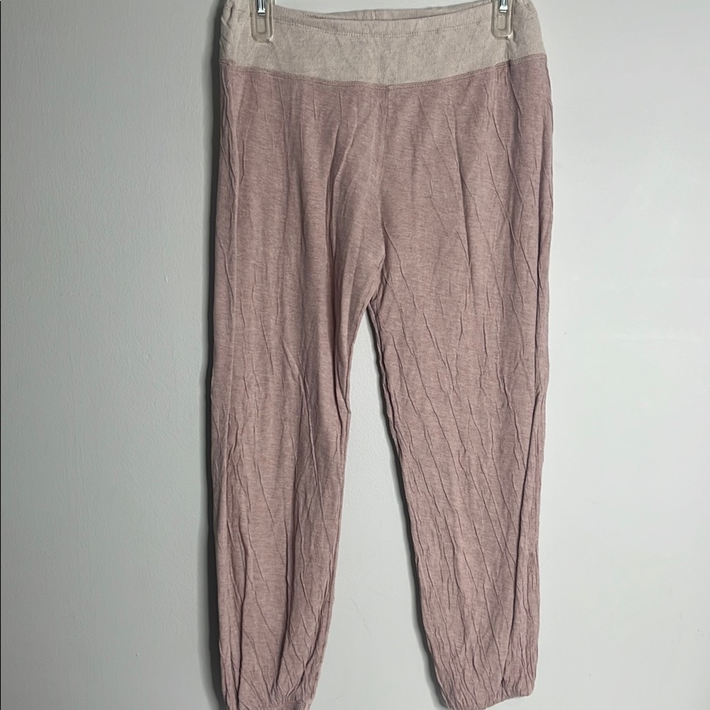 Stylish Pink and Cream Pants